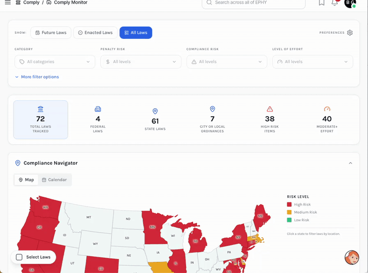 EPHY Launch | Always Compliant, Automatically